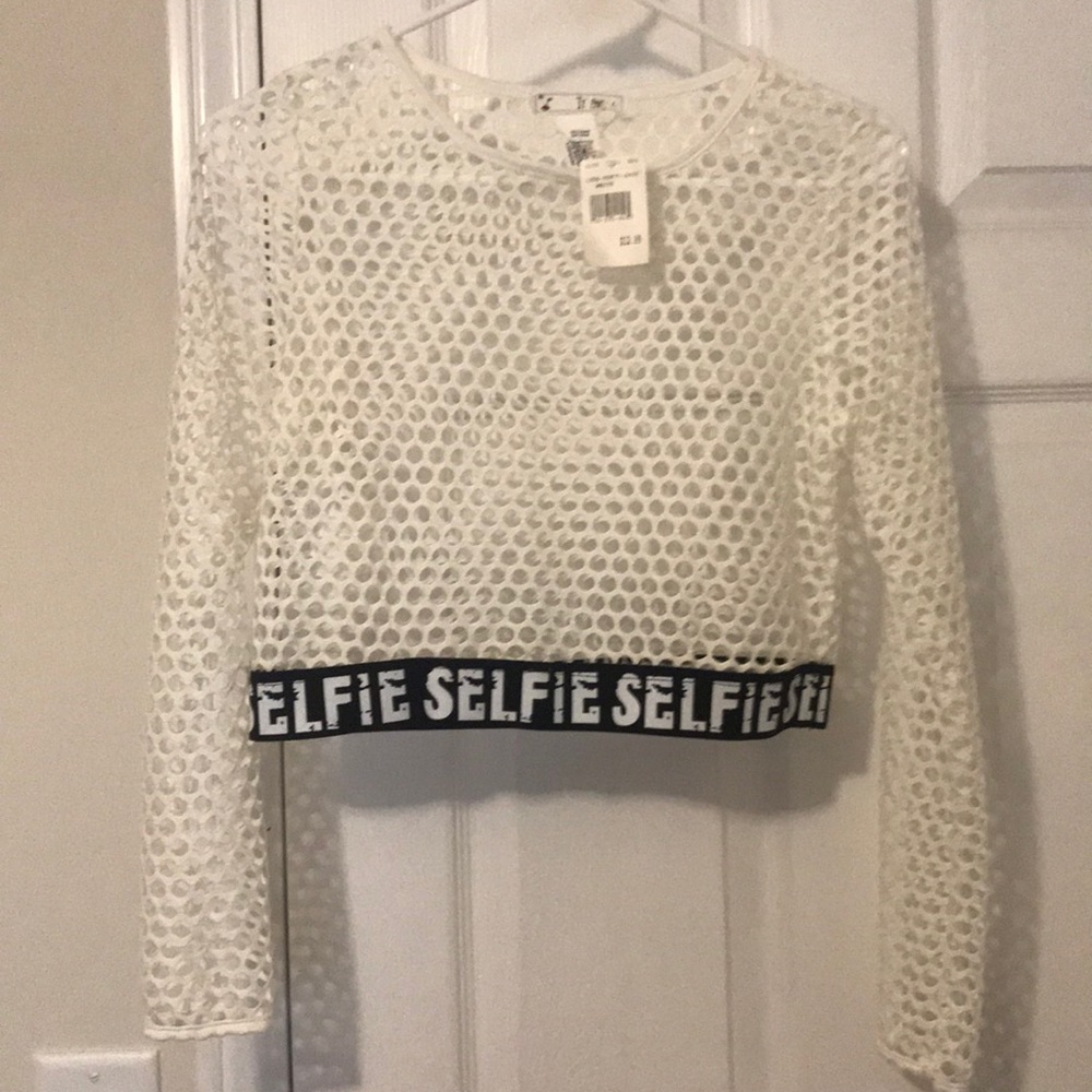 Holed shirt